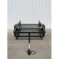 6’x4’ Black Utility Trailer