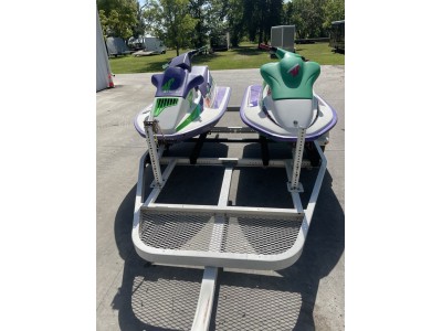 1993 Sea-Doo XP 650 & 1992 Sea-Doo XP 580 w/ 2 Place ShoreLand’r Trailer